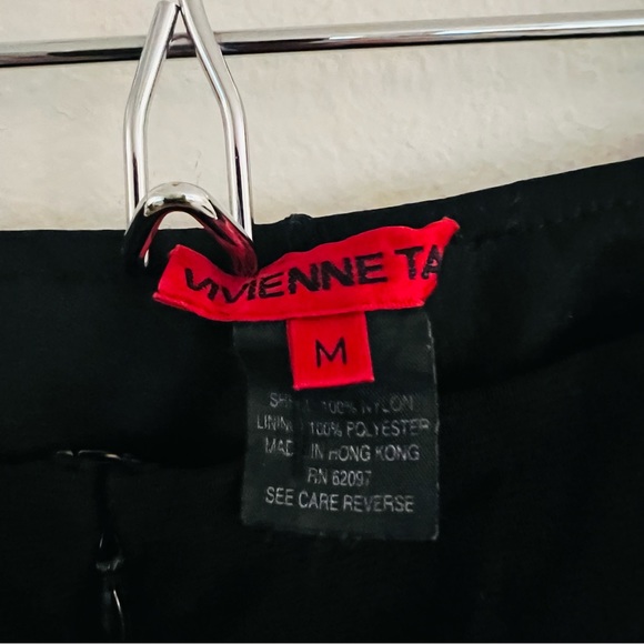 Vivienne Tam Women's Black Mesh Pants Size Medium - Picture 7 of 8